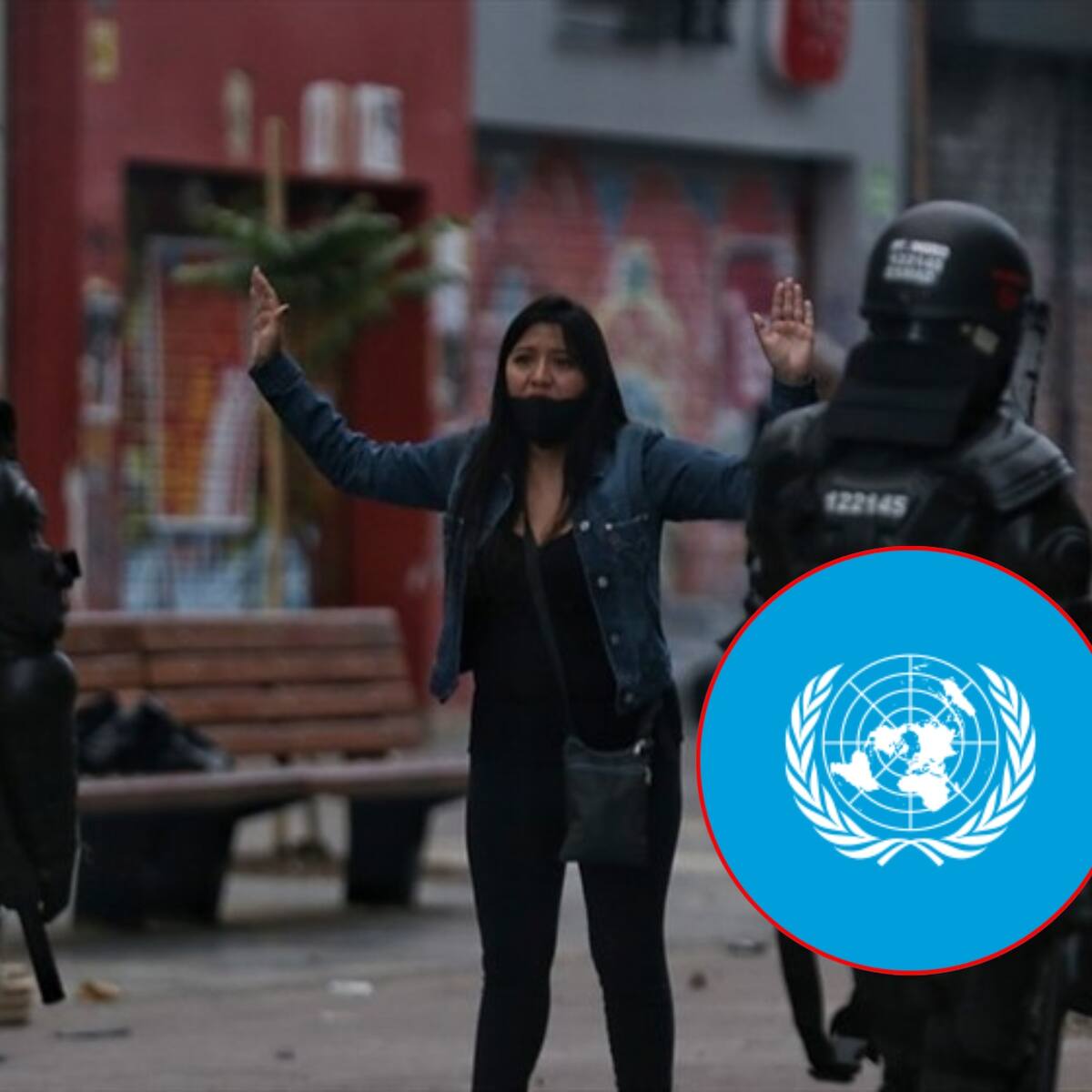 Una delegación de la ONU evaluará en Colombia el uso de la fuerza por autoridades