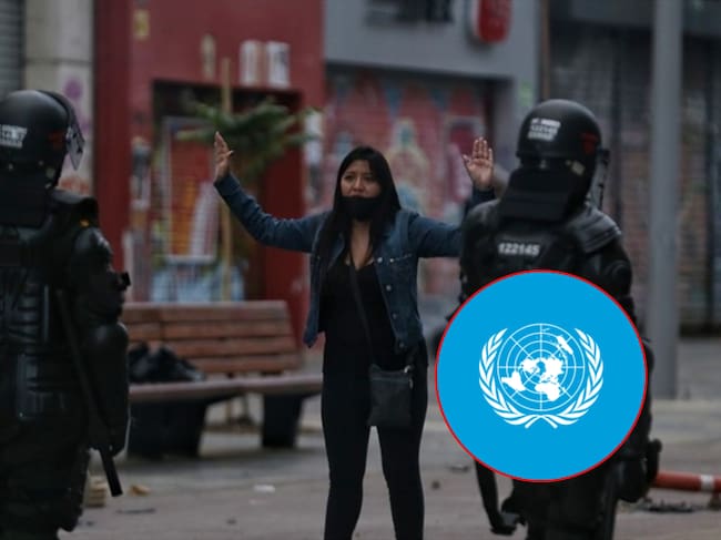 Una delegación de la ONU evaluará en Colombia el uso de la fuerza por autoridades. Foto: Colprensa.