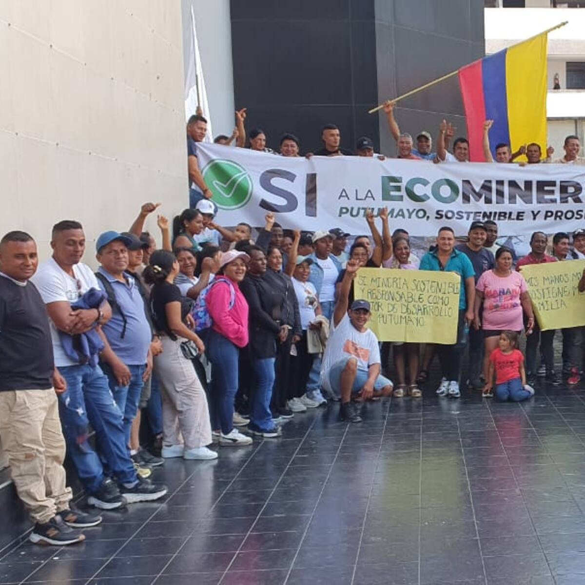 Mineros de Puerto Guzmán exigen formalización y rechazan estigmatización