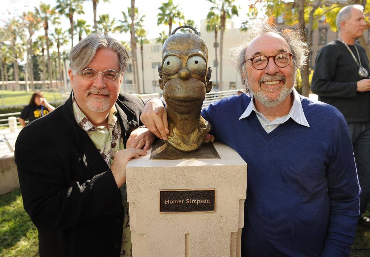 En 2012, el creador de la serie, Matt Groening, y el productor ejecutivo, James L. Brooks, estuvieron en una ceremonia conmemorativa de la serie.