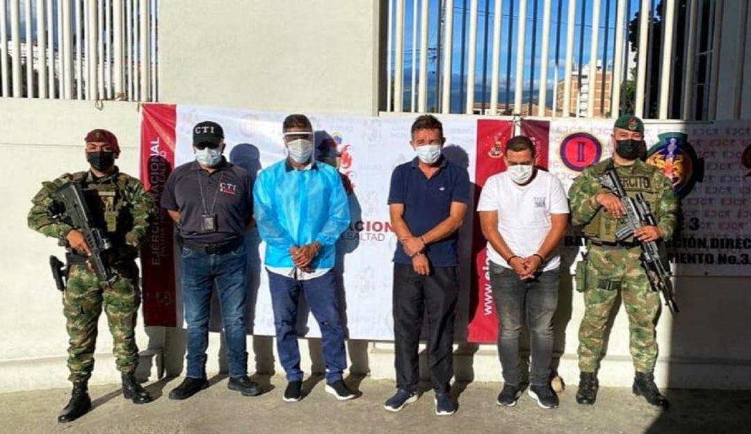 Capturan integrantes de una red transnacional dedicada al narcotráfico