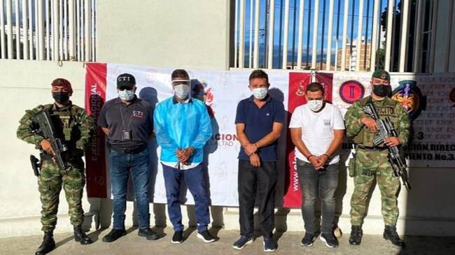 Capturan integrantes de una red transnacional dedicada al narcotráfico