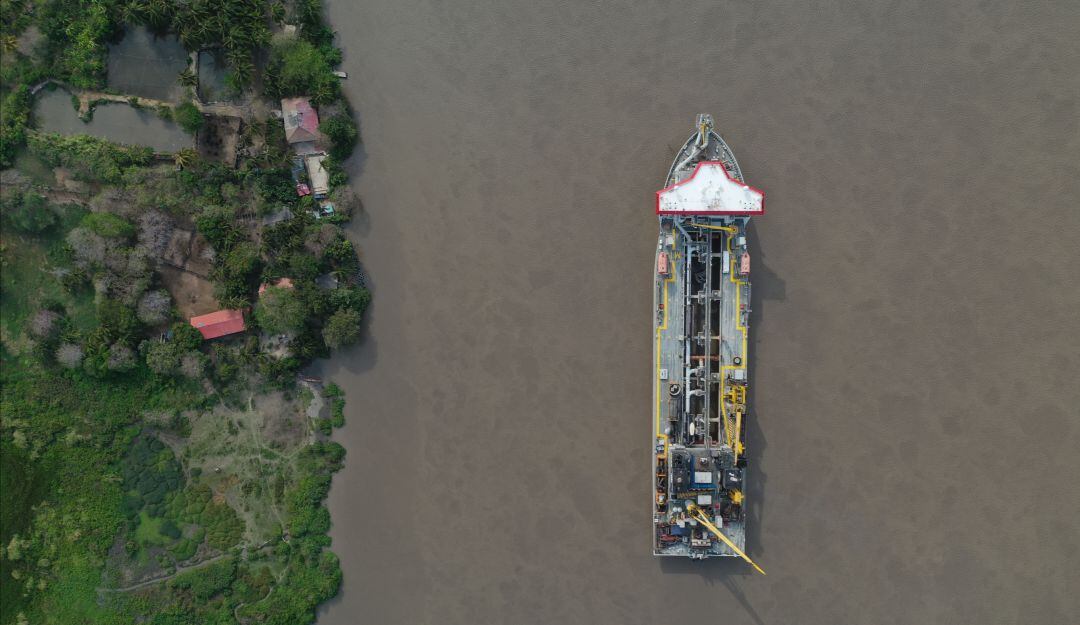 Imagen de referencia. Río Magdalena