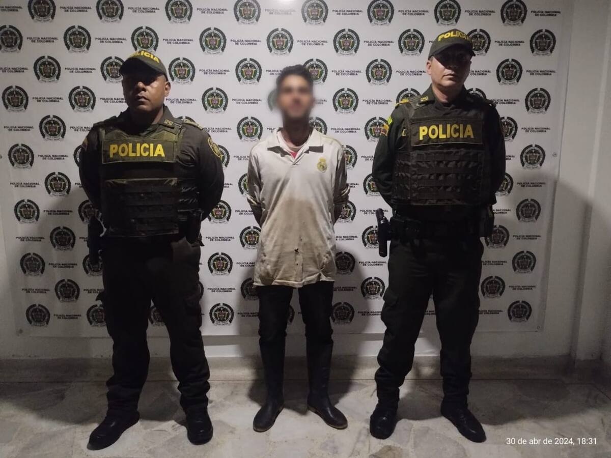 Capturado por violencia intrafamiliar y hurto calificado