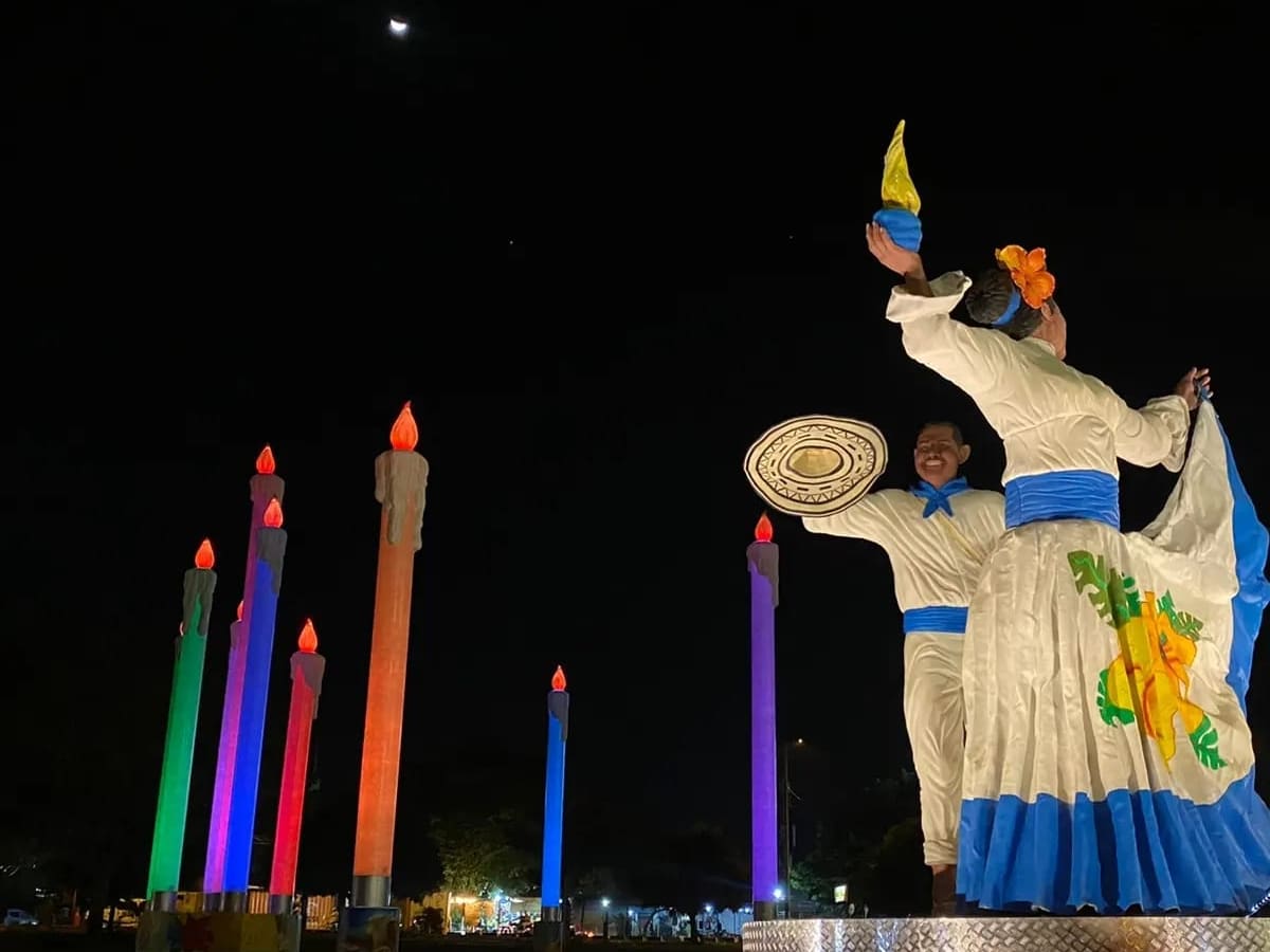 En Montería instalan Monumento al Porro en homenaje a la cultura cordobesa