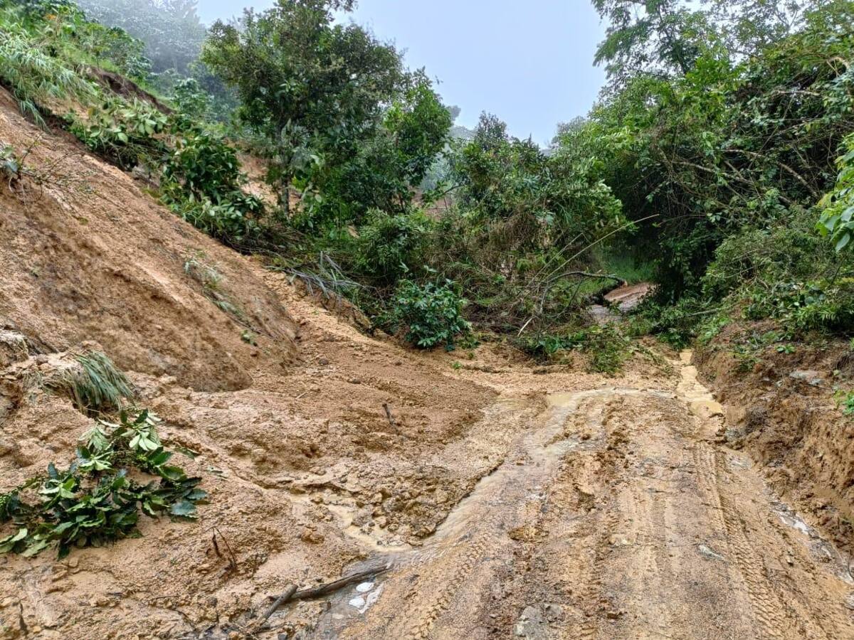 247 personas afectadas por lluvias en el Huila durante los 15 primeros días de 2025.