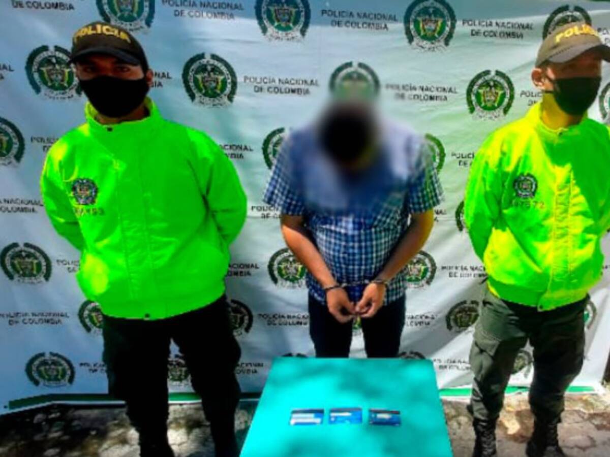 Capturado en La Dorada por el delito de violación de datos personales