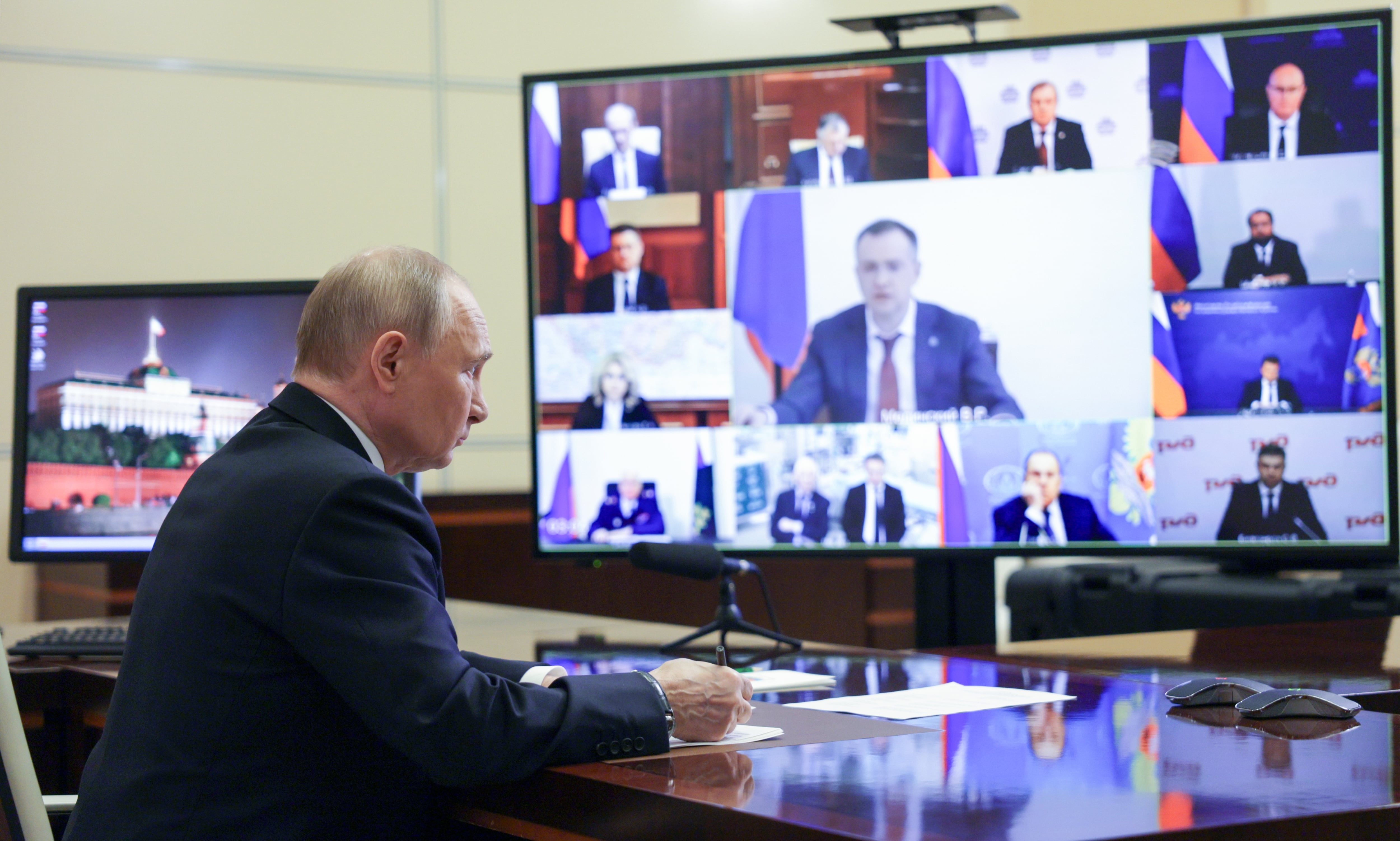 NOVO-OGARYOVO (Russian Federation), 04/06/2025.- (Terrorista, Rusia, Ucrania, Moscú) EFE/EPA/GAVRIIL GRIGOROV/SPUTNIK/KREMLIN POOL MANDATORY CREDIT