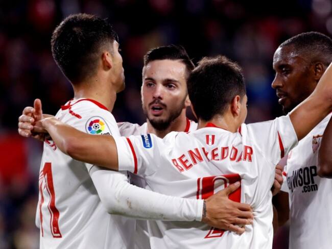 El Sevilla, de Luis Fernando Muriel, se clasificó a cuartos de final de Copa del Rey