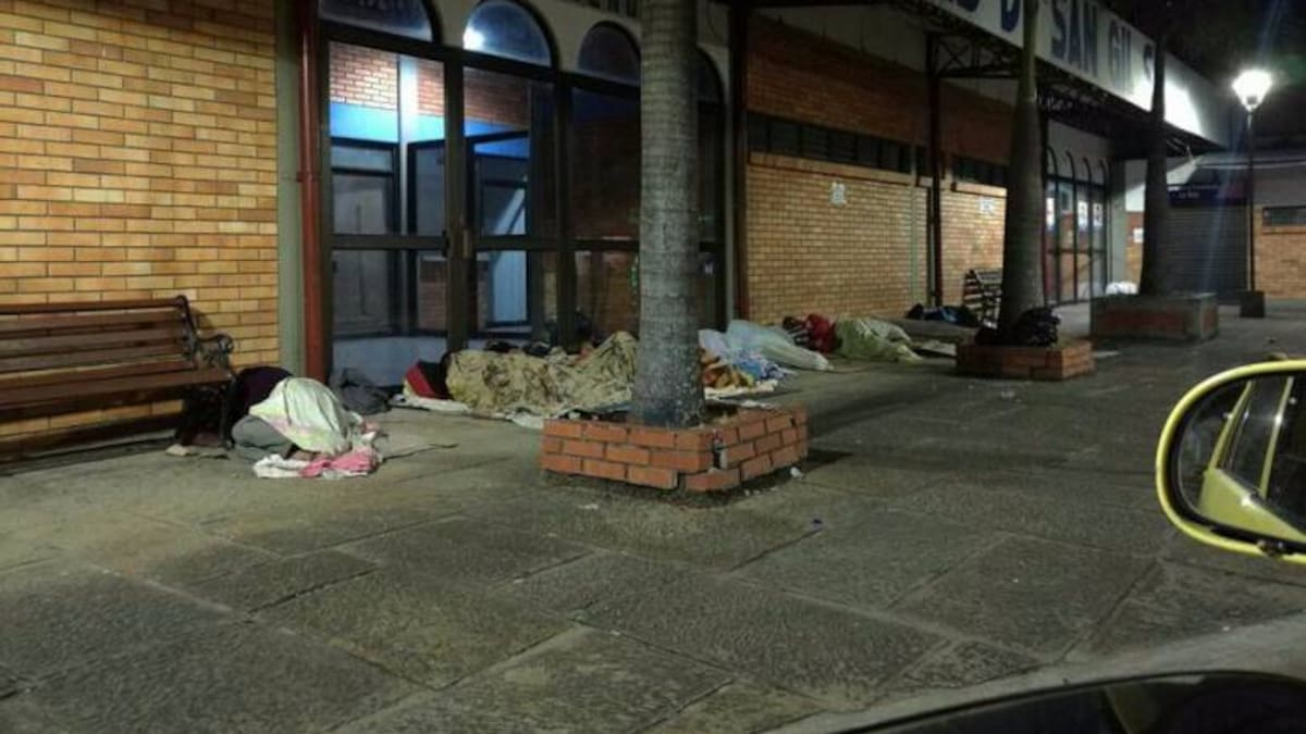 Venezolanos sin refugio llegan a San Gil