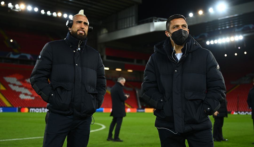 Arturo Vidal y Alexis Sánchez