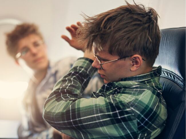 Hermanos discutiendo // Imagen de referencia // Getty Images
