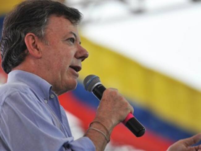 Juan Manuel Santos. Foto: Colprensa