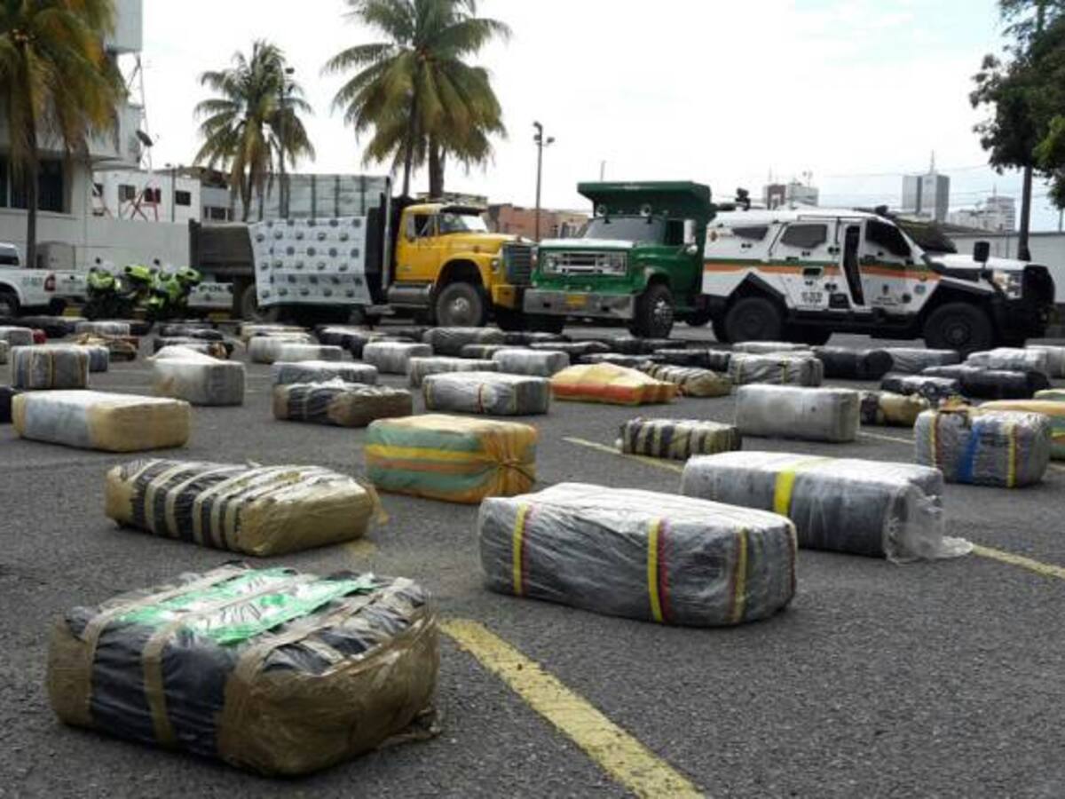 Incautan cinco toneladas de marihuana, avaluada en cinco mil millones de pesos