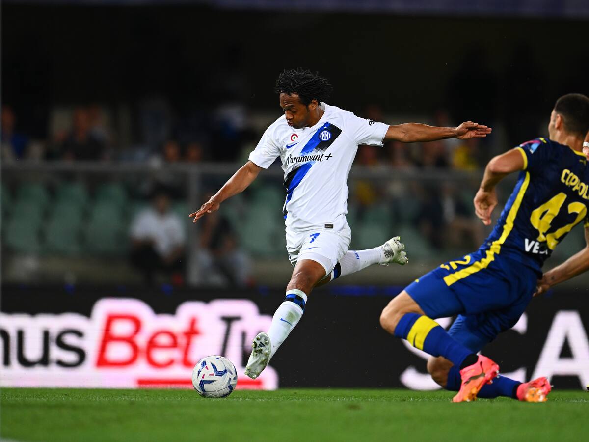 Juan Guillermo Cuadrado cierra la temporada sumando minutos con el campeón Inter de Milán