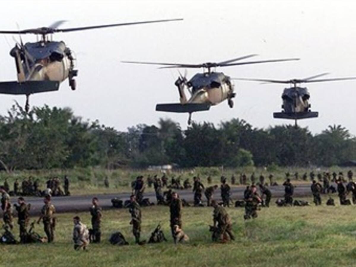 Por aire y tierra se busca a los policías secuestrados por las Farc
