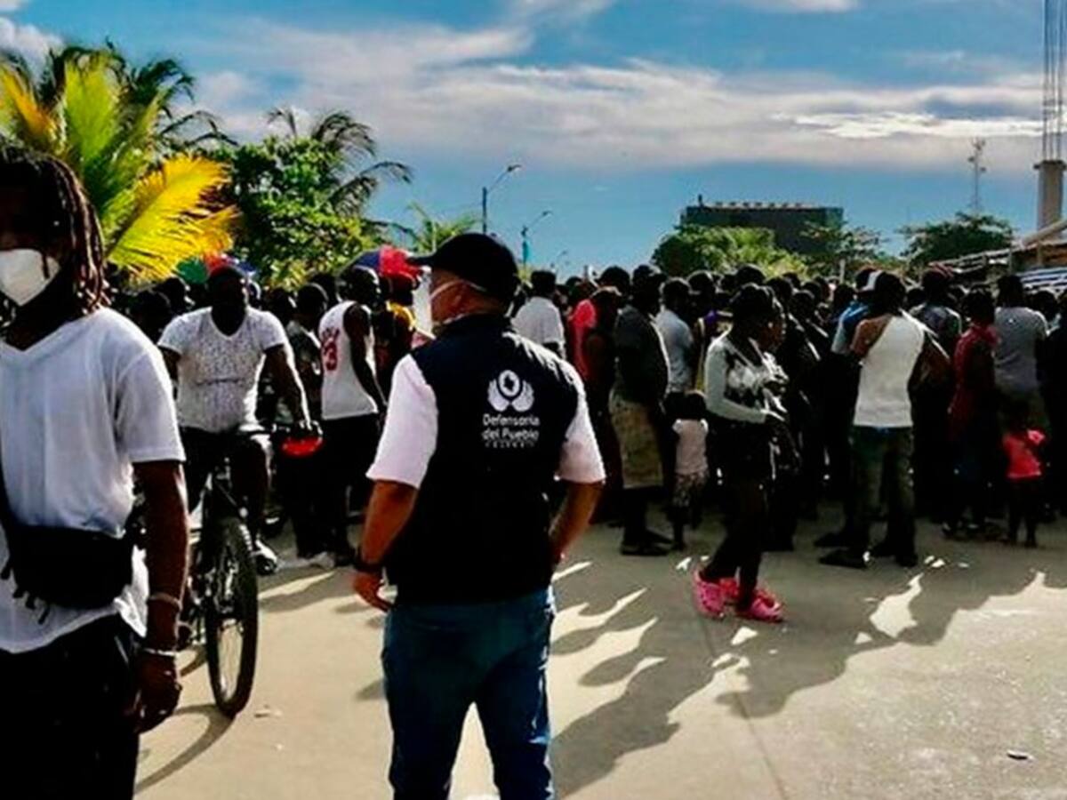 Alertan sobre condiciones sanitarias en comunidad migrante en Necoclí