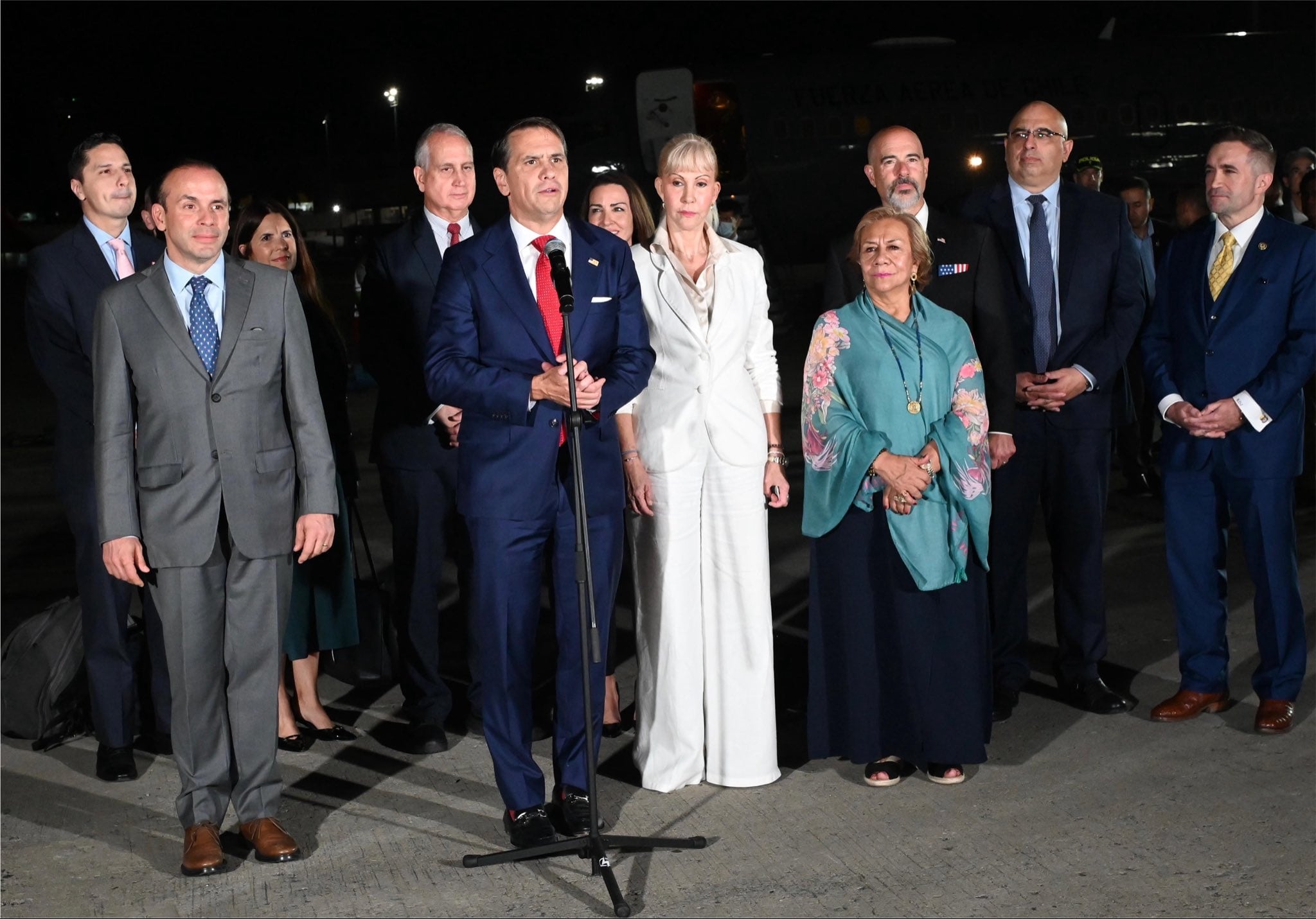Delegación de Estados Unidos en Cali. Foto: Alcaldía de Cali.