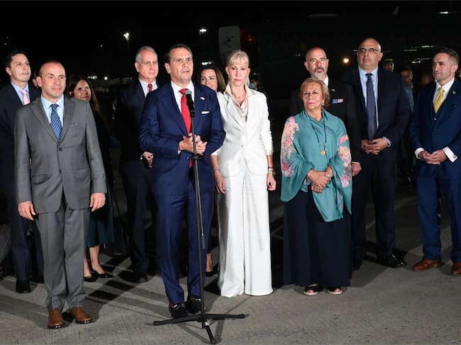 Delegación de Estados Unidos en Cali. Foto: Alcaldía de Cali.
