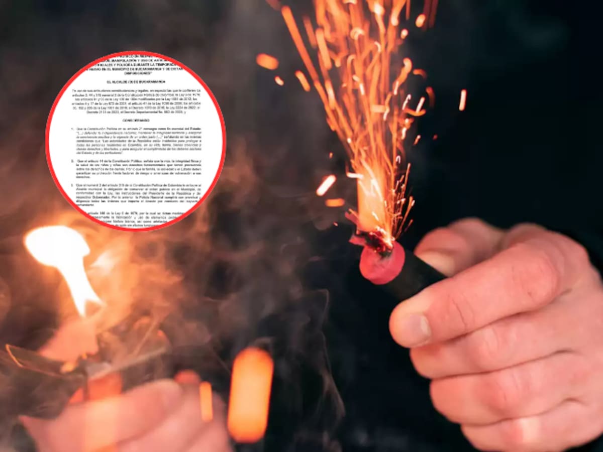 ¿Está prohibida la pólvora en Bucaramanga? Conozca las restricciones para las festividades