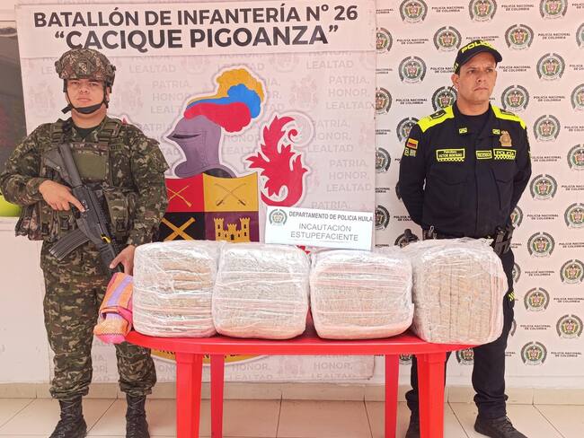 avaluados en el mercado ilícito en aproximadamente 30 millones de pesos. Foto Novena Brigada.