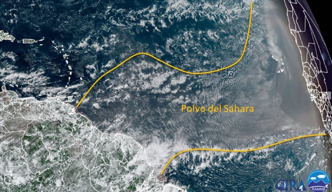 Polvo del Sahara