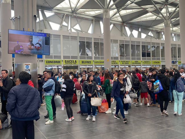 Más de 17 mil personas se movilizaron por la Terminal de Transportes de Tunja, durante el primer fin de semana del año.