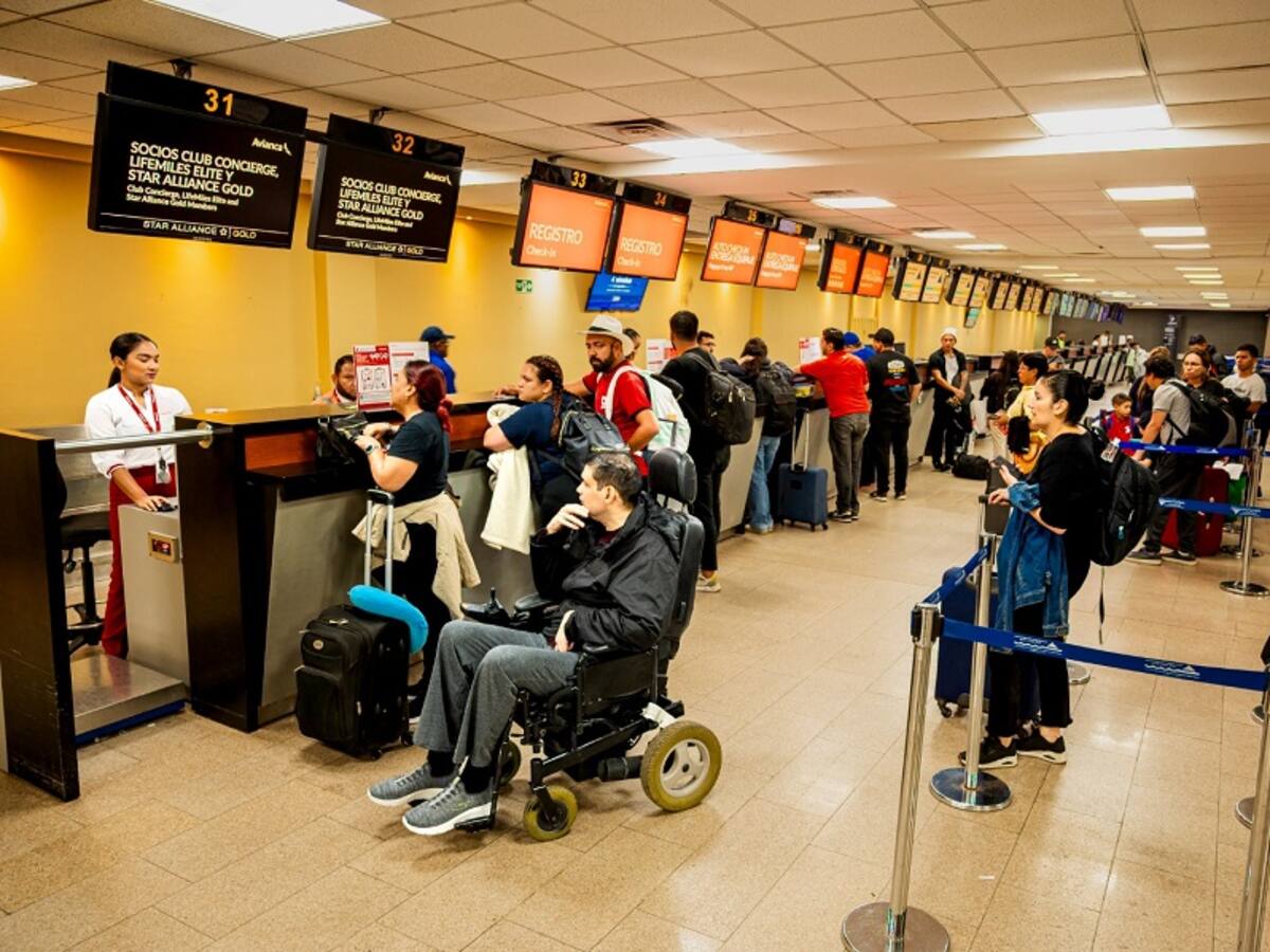 Aeropuerto de Cartagena movilizó más de 586 mil pasajeros en diciembre