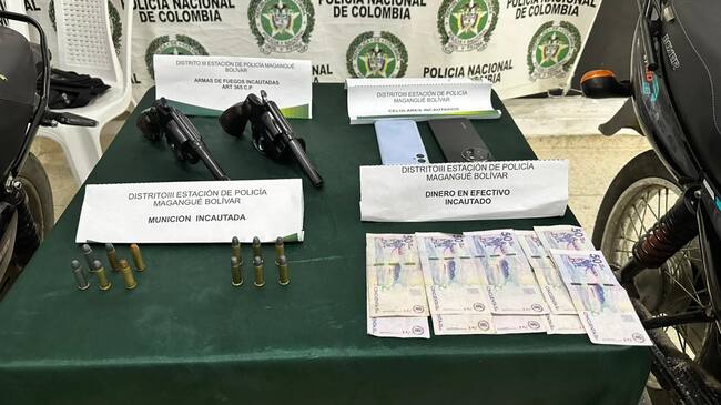 Operativos contra el homicidio: Policía incauta seis armas de fuego en Bolívar