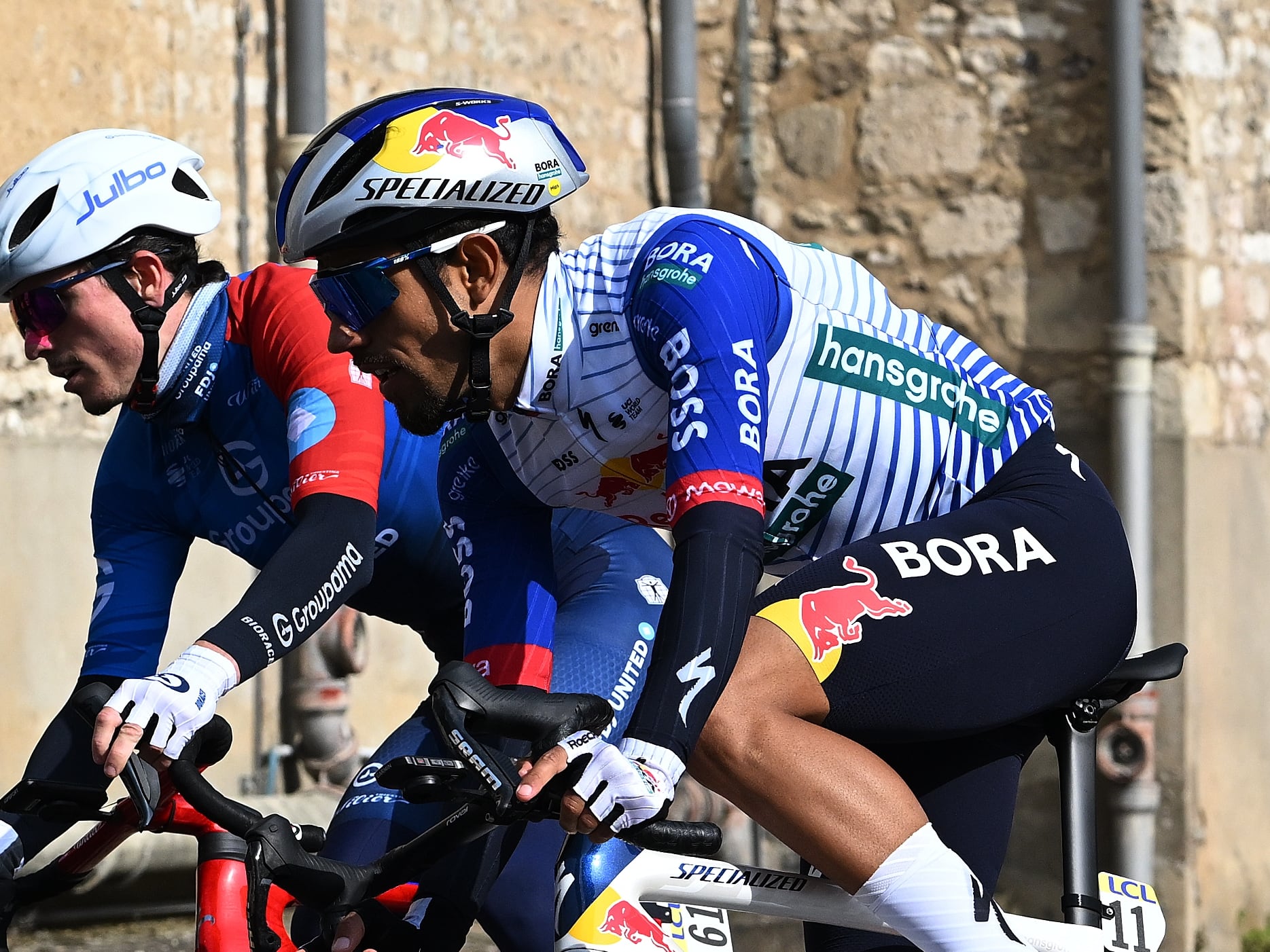 Etapa 3 París-Niza: Daniel Felipe Martínez aprovecha la contrarreloj por equipos y entra al top-10. (Photo by Szymon Gruchalski/Getty Images)