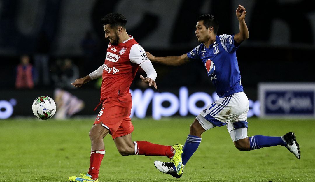 Andrés Pérez y Mackalister Silva en Liga Colombiana 2020