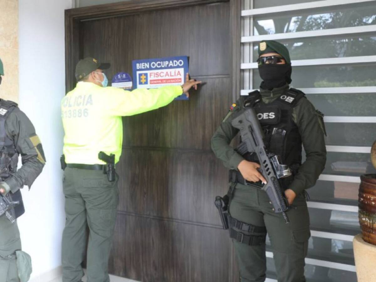 A extinción de dominio bienes de red que lavaba dinero del narcotráfico