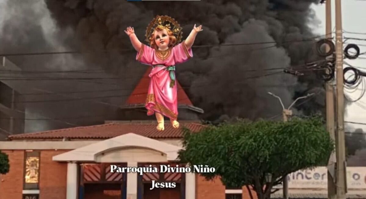 Parroquia Divino Niño Jesús. Foto: Tomada de la campaña.