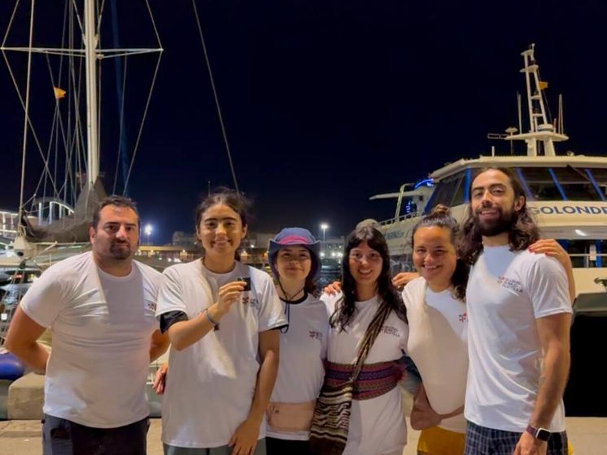 Colombianos se unen a flotilla internacional que llevará ayuda humanitaria a la Franja de Gaza