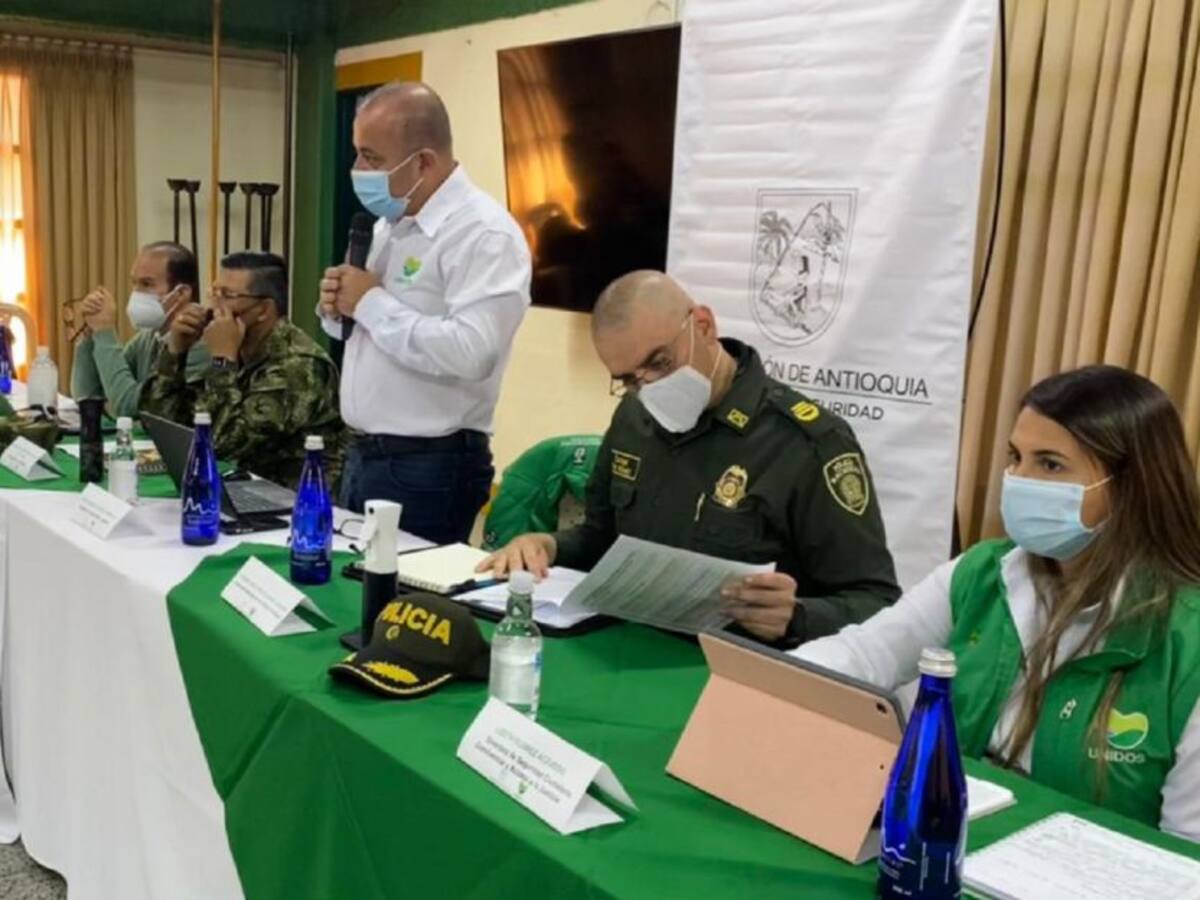 Autoridades se comprometieron con la seguridad rural del norte de Antioquia