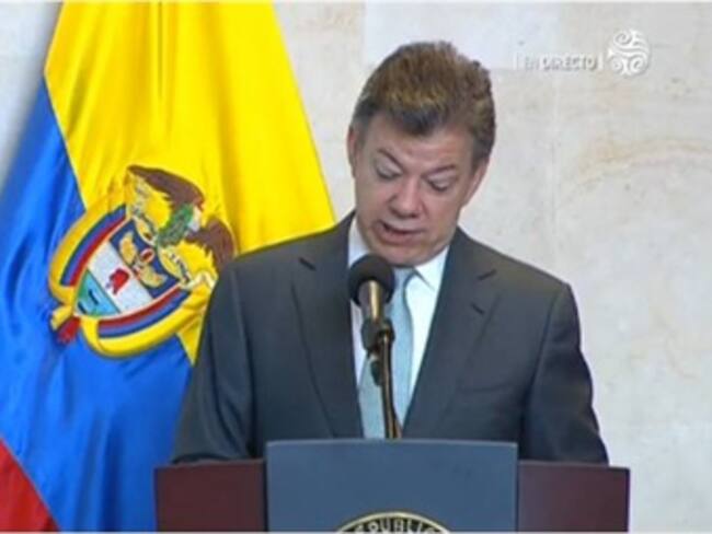 Santos dice que Estado ha sido responsable de graves violaciones a derechos humanos