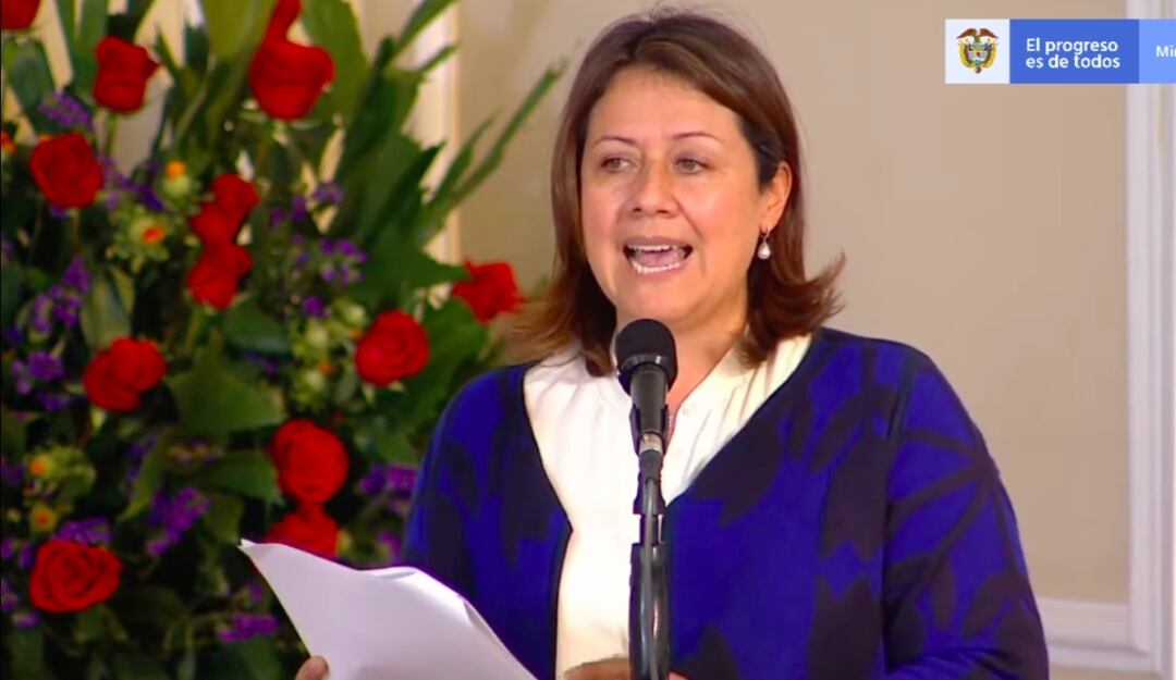 Maria Ximena Lombana, ministra de Comercio