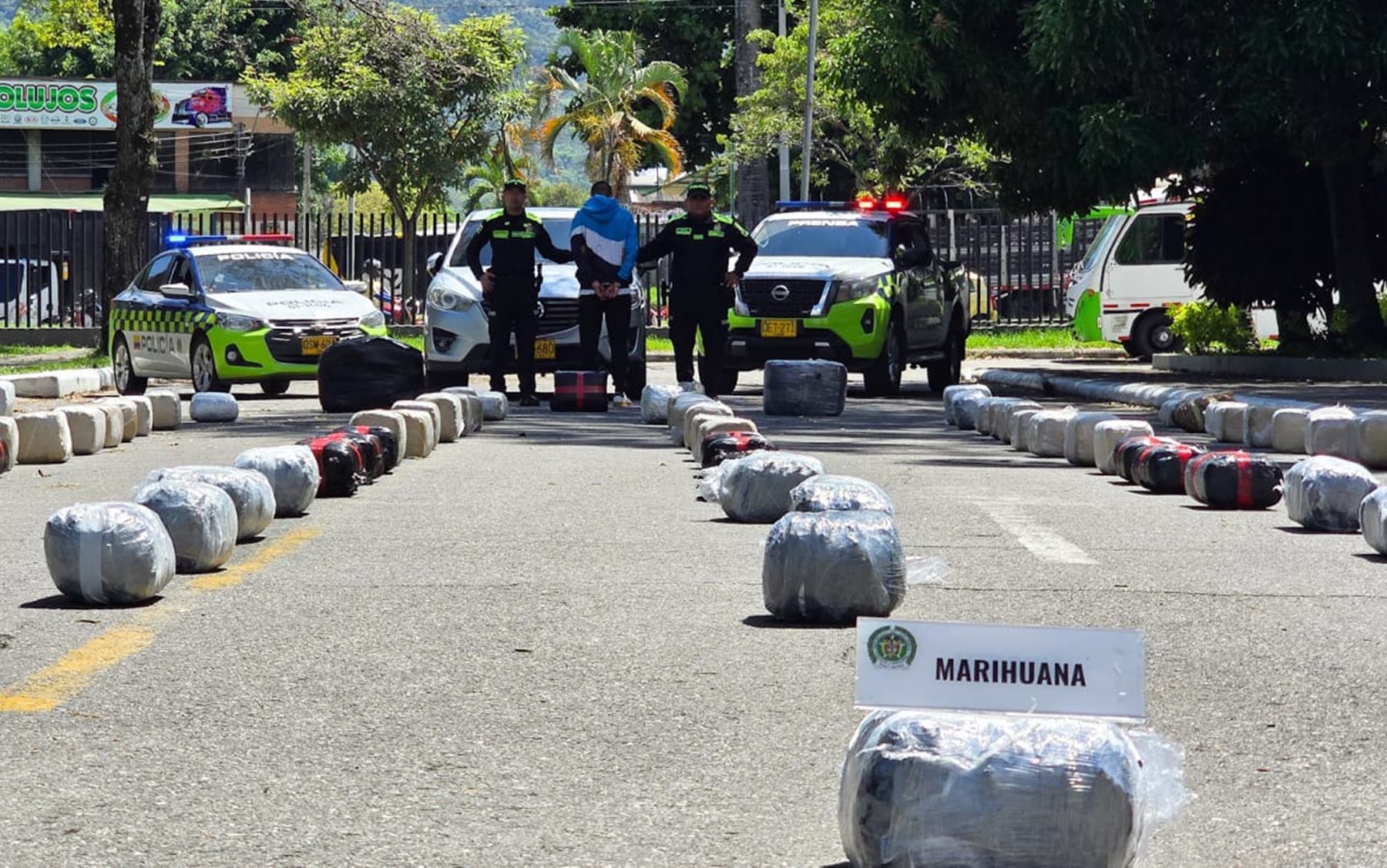 Incautación de Marihuana Ibagué