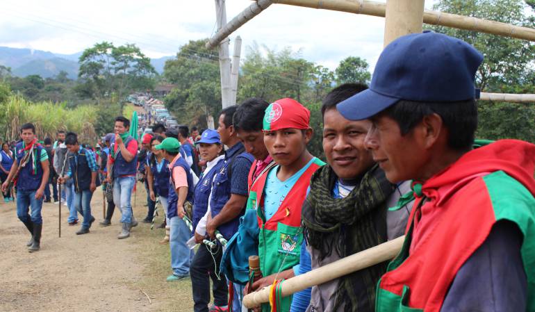 Indígenas del Cauca.