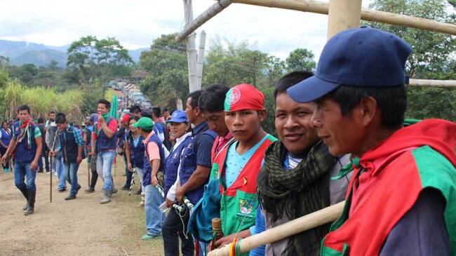 Indígenas del Cauca.