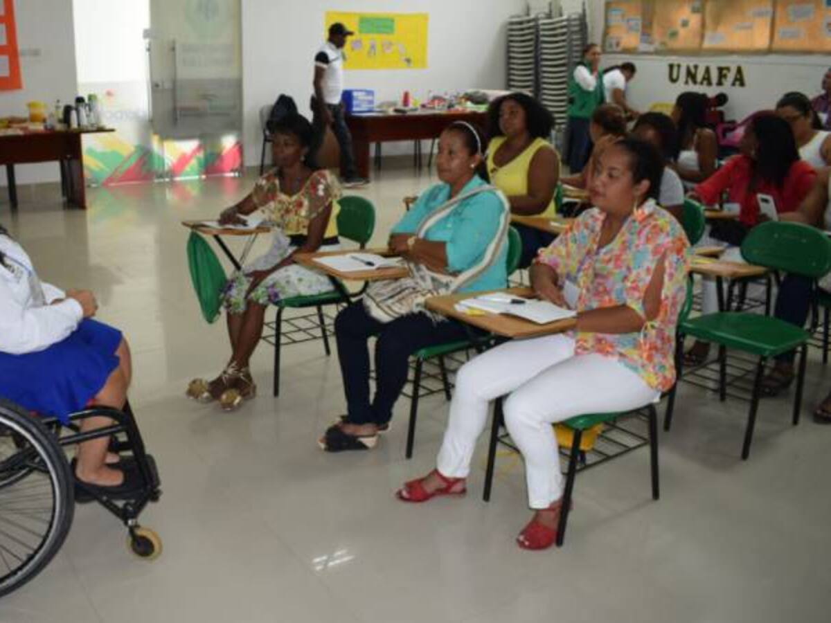 Encuentro de inclusión para 28 familias discapacitadas en Arjona Bolívar