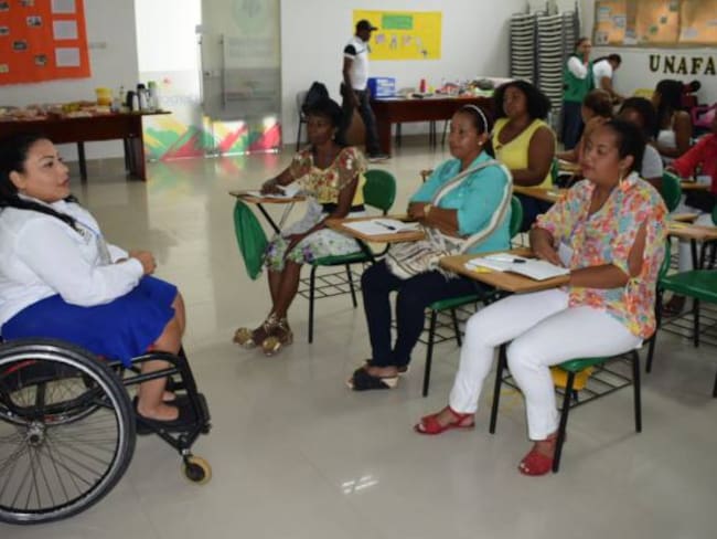 Encuentro de inclusión para 28 familias discapacitadas en Arjona Bolívar