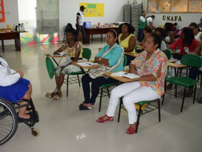Encuentro de inclusión para 28 familias discapacitadas en Arjona Bolívar