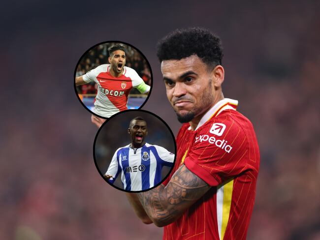 Luis Dïaz está cerca de los registros goleadores de Falcao y Jackson Martínez en Champions League / Getty Images