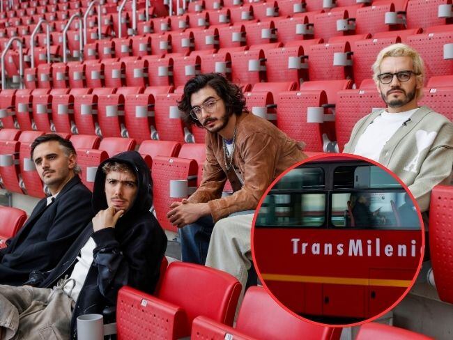 Transmilenio extiende el horario de sus servicios y habilita nuevas rutas para el concierto de Morat. EFE/ JP Gandul, Getty Images, Caracol Radio