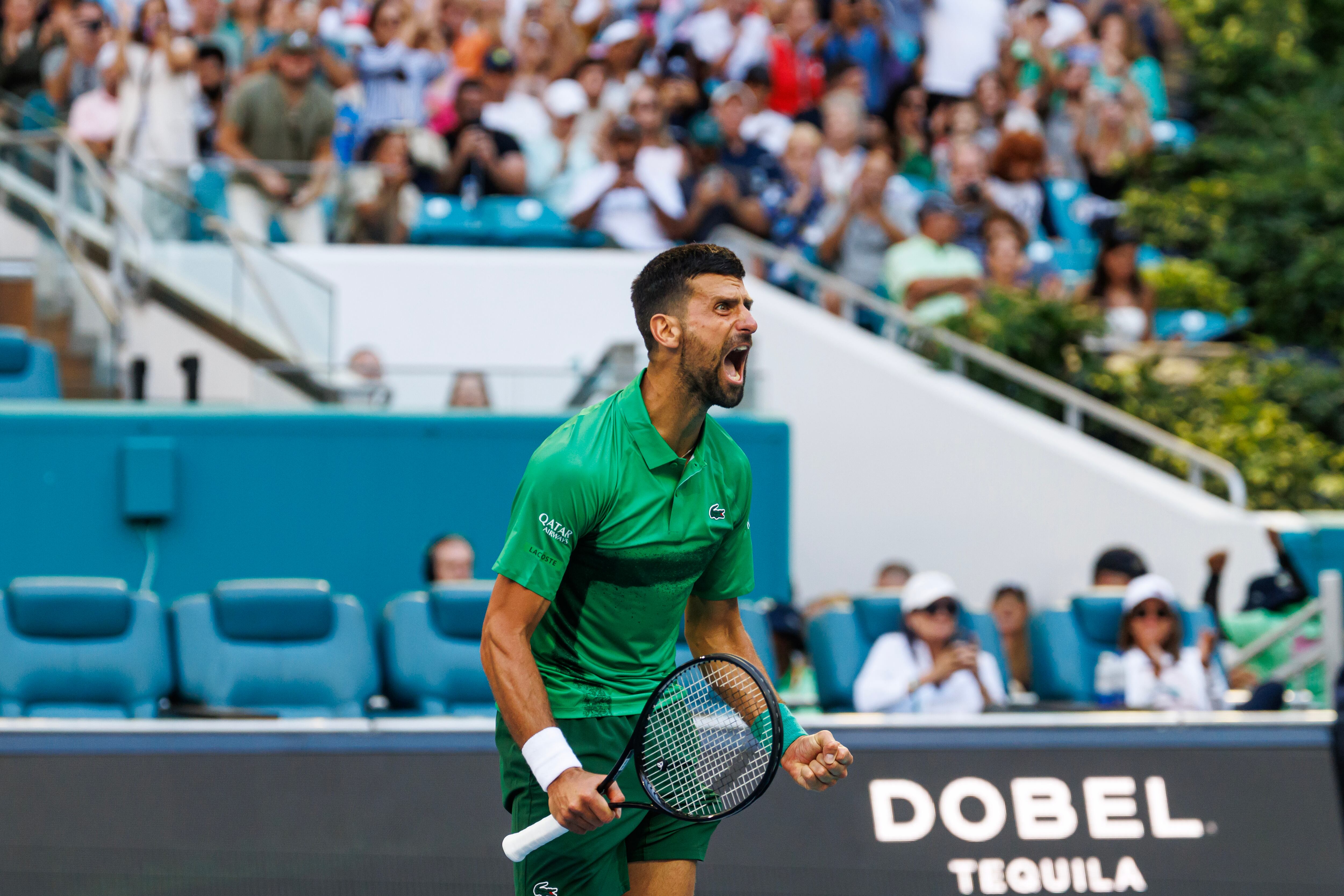 Novak Djokovic/Getty Images.