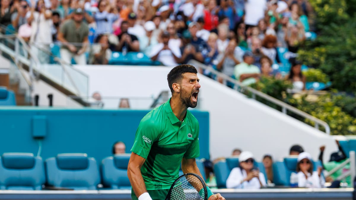 Djokovic se medirá ante la sorpresa Jakub Mensik en la final del Abierto de Miami: fecha y hora