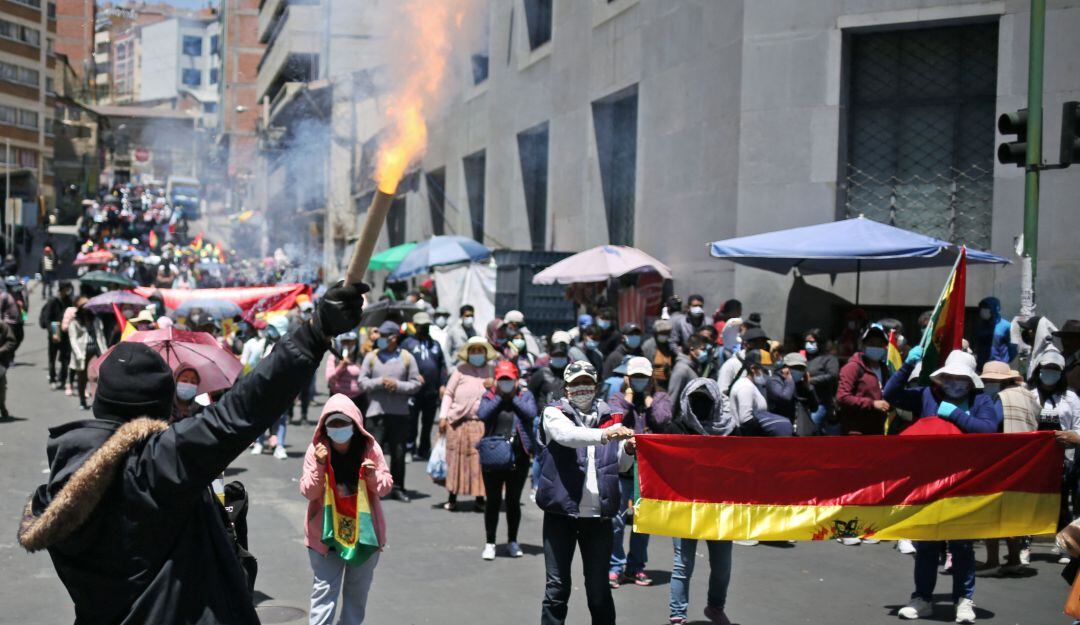 Marchas en Bolivia
