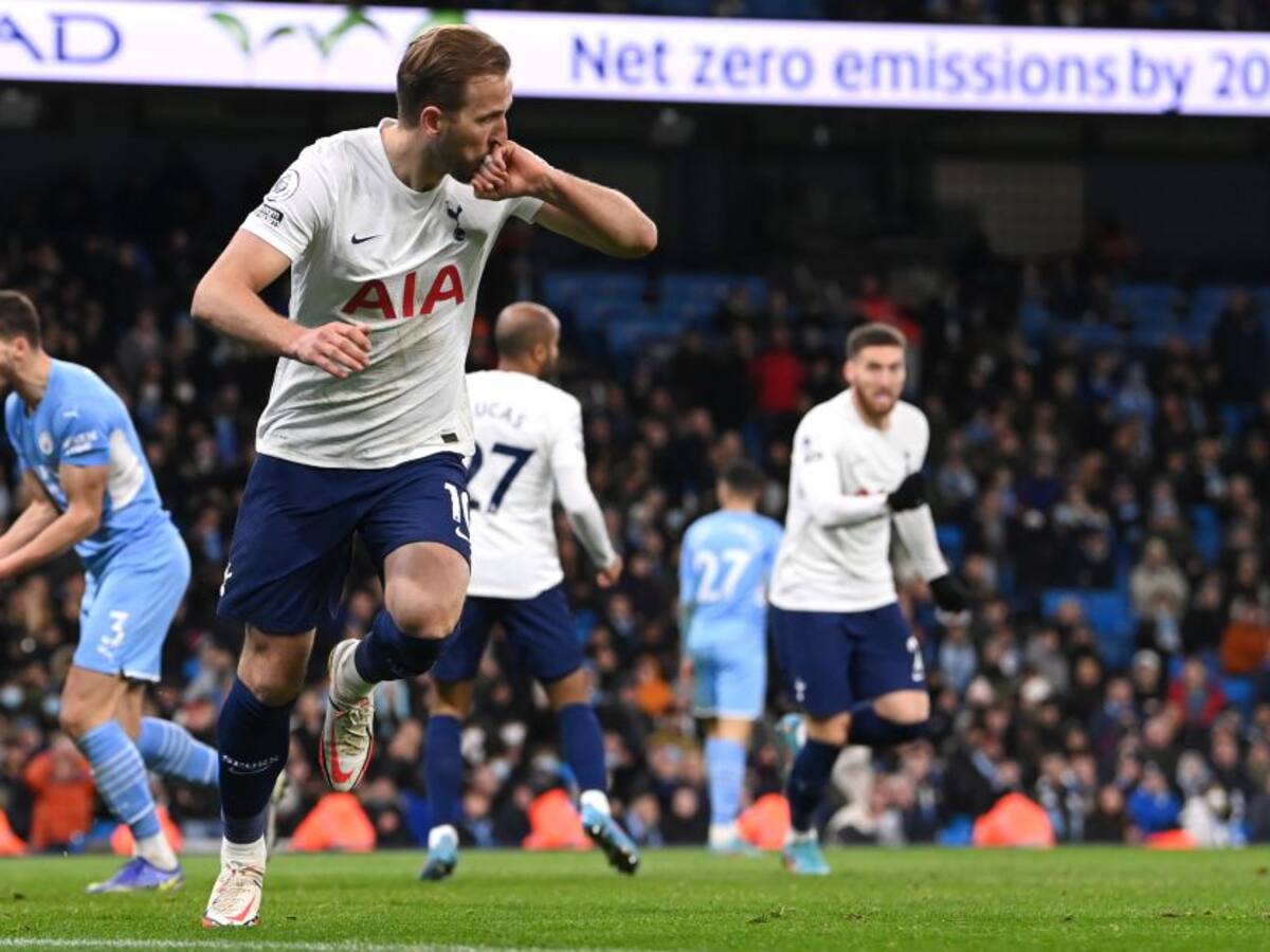 Con Sánchez suplente y un Kane brillante, Tottenham derrotó al City