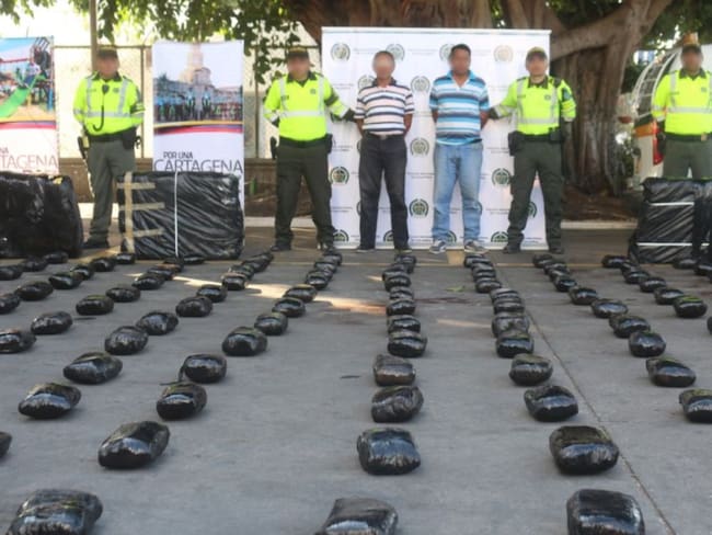 Policía incauta 312 kilos de marihuana con destino a Barranquilla